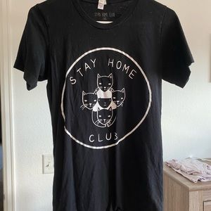 Stay Home Club Graphic Tee